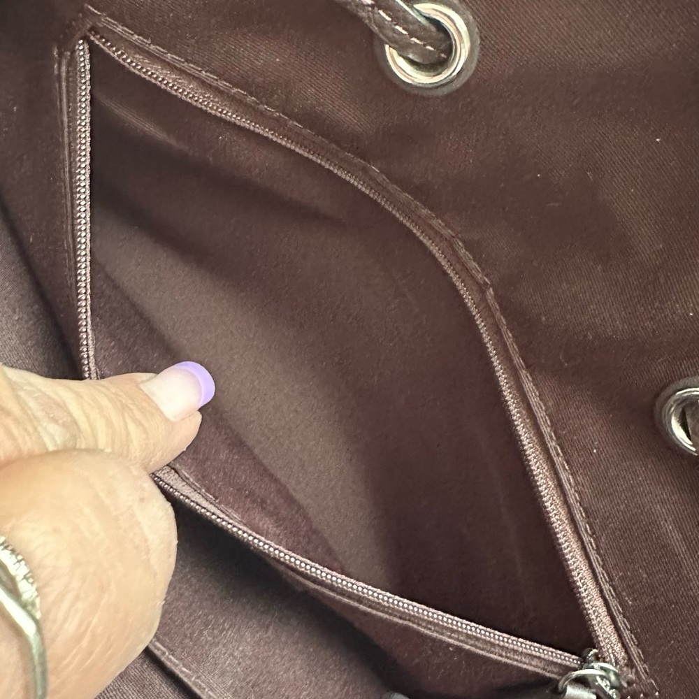 NWTS Coach Andy Tote w/Horse & Carriage Light Raspberry pebbled leather - Picture 11 of 16